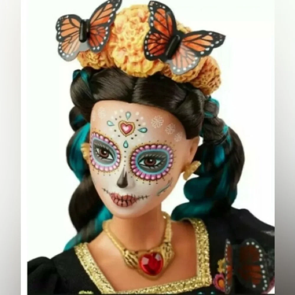 -SEALED- 2019 DIA DE MUERTOS BLACK LABEL SIGNATURE BARBIE - RARE MINT CONDITION! - Picture 5 of 16